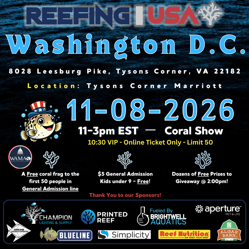 Washington D.C. Coral Show